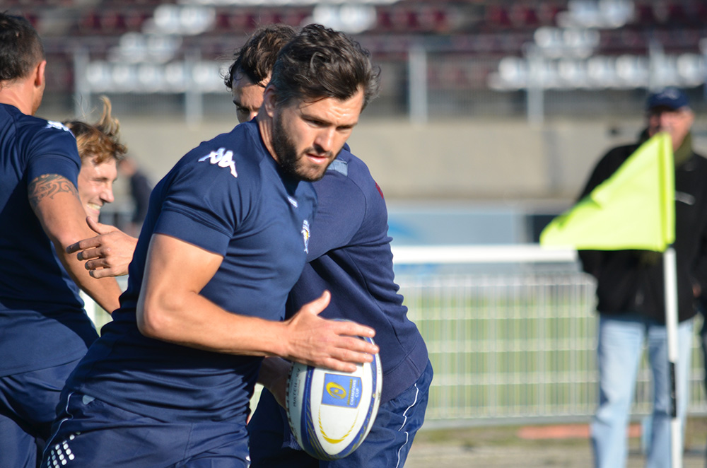 Adam Ashley Cooper participe à son premier entrainement à l'UBB